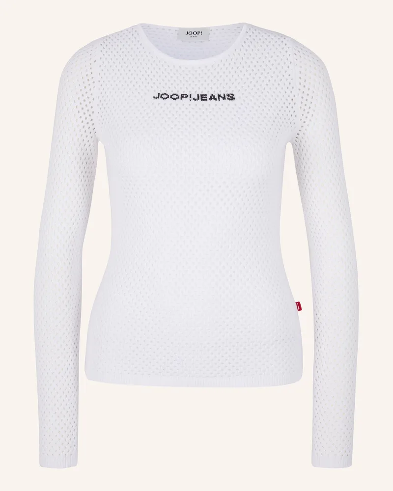 JOOP! Langarmshirt Weiss