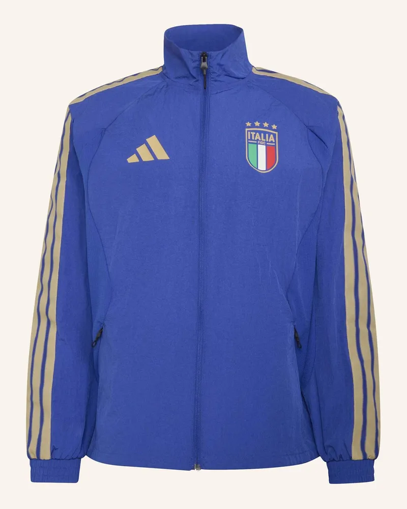adidas Italien Anthem Heimjacke blau Blau