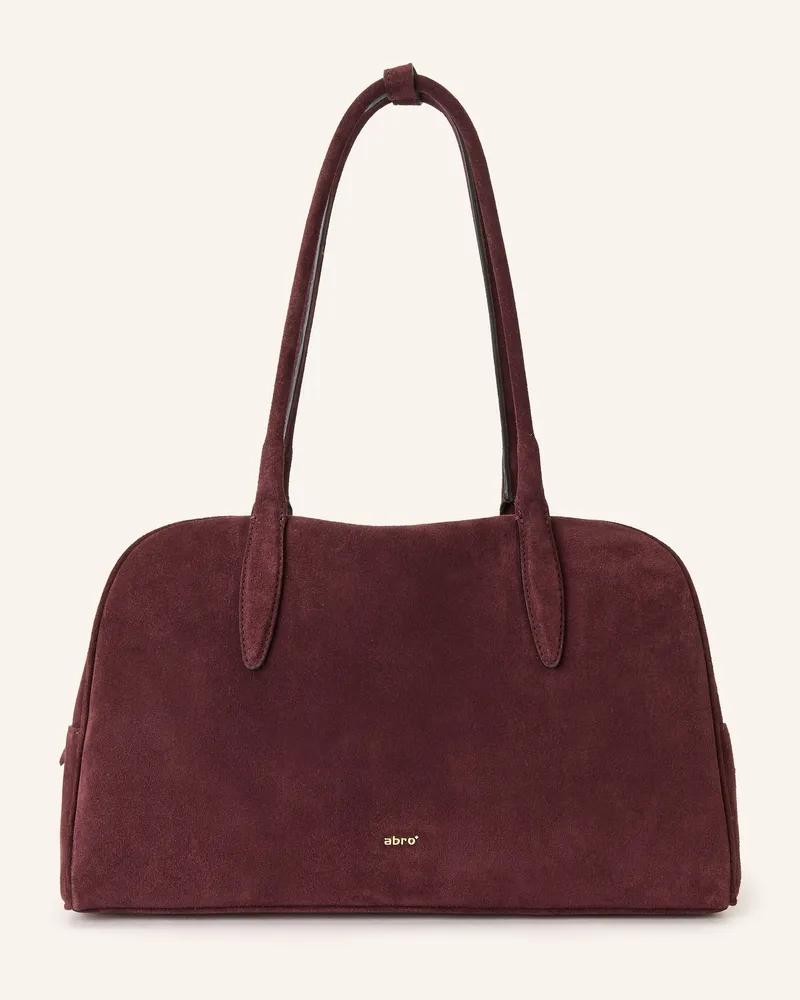 Abro Schultertasche Amara rot Dunkelrot