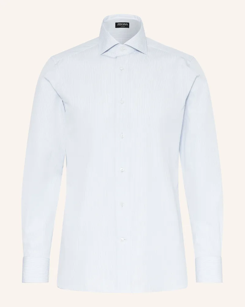 Ermenegildo Zegna Hemd TROFEO™ Regular Fit Hellblau