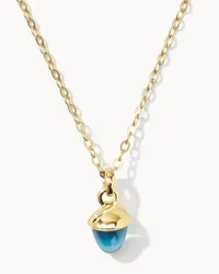 TAMARA COMOLLI Halskette NECKLACE 'MYMIKADO' WITH SWISS TOPAZ aus Gold