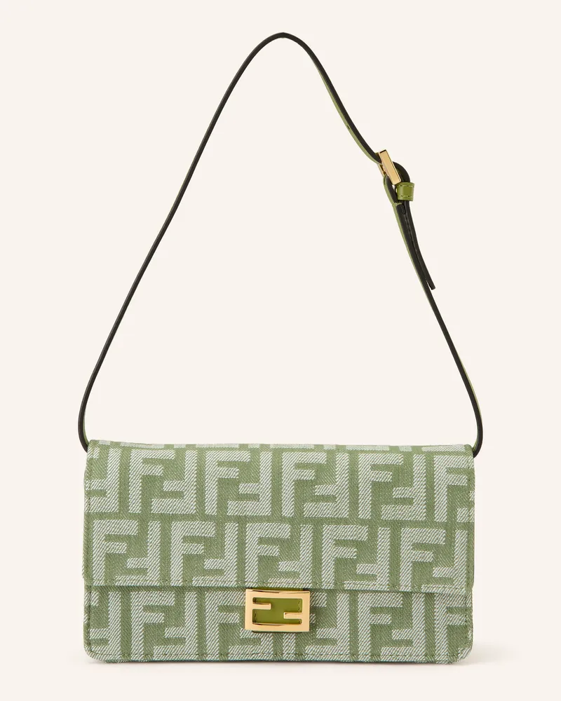 Fendi Geldbörse Baguette Zum Umhängen gruen Grün