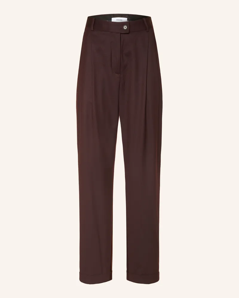Reiss Hose Leisel lila Dunkellila