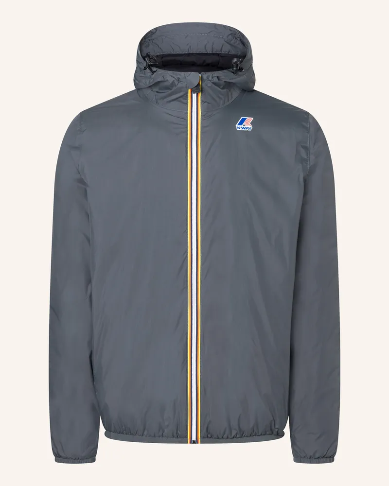 K-Way Funktionsjacke LE VRAI 4.0 CLAUDE WARM Dunkelgrau