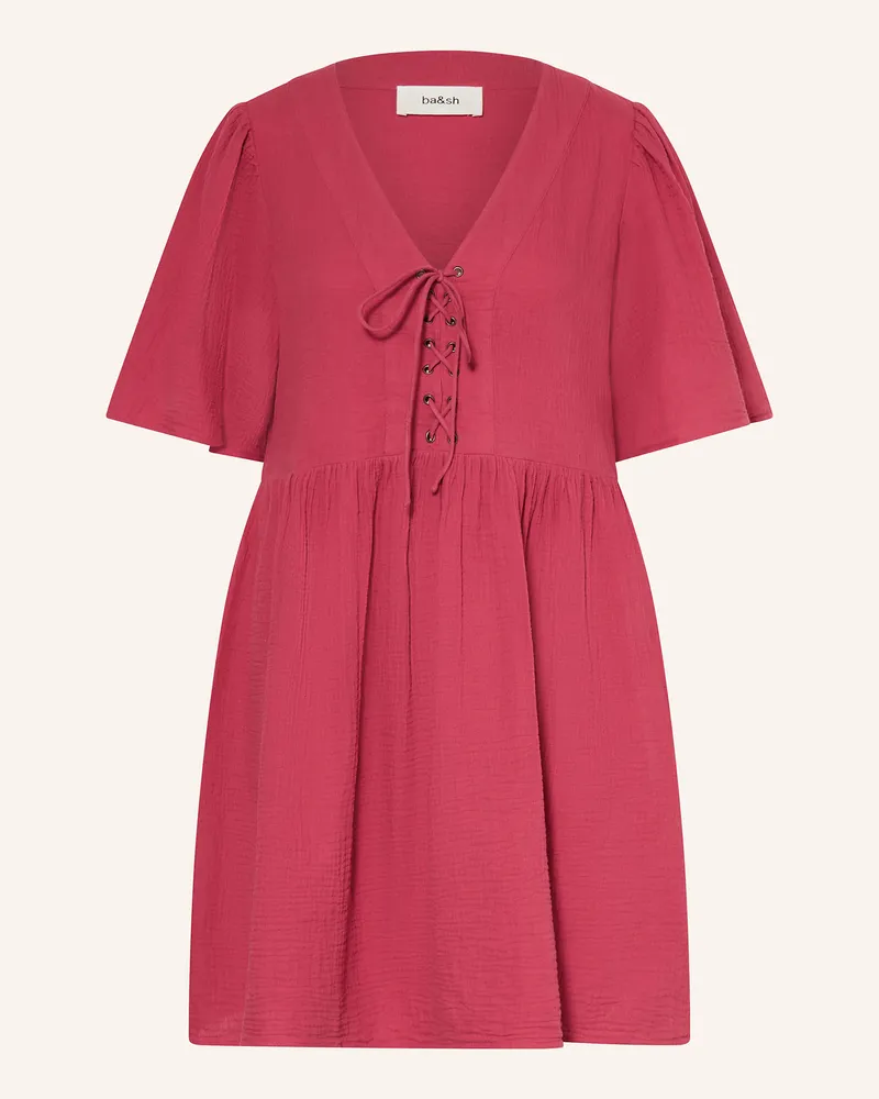 ba&sh Musselinkleid GARDNER Fuchsia