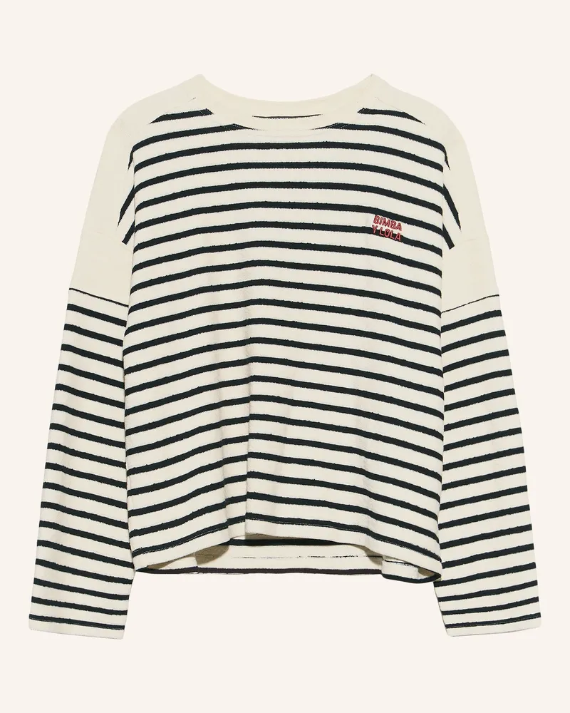 BIMBA Y LOLA Langarmshirt weiss Weiss