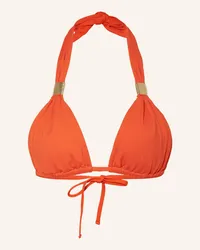 Heidi Klein Neckholder-Bikini-Top PILANESBERG Orange