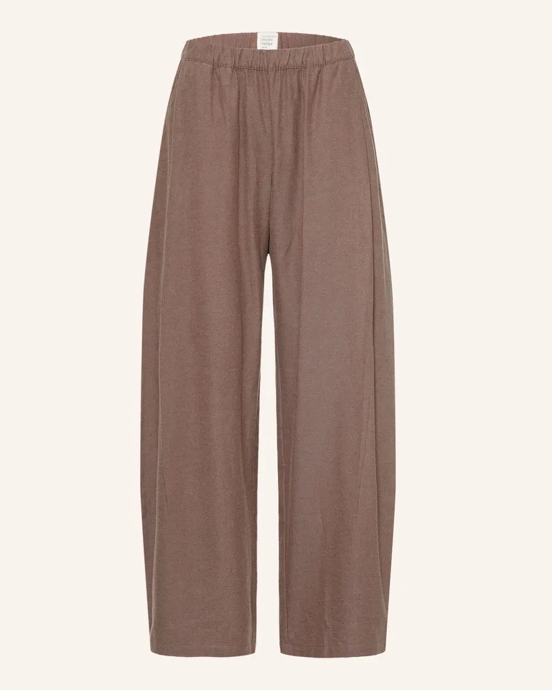 Schiesser Lounge-Hose Aus Flanell braun Braun