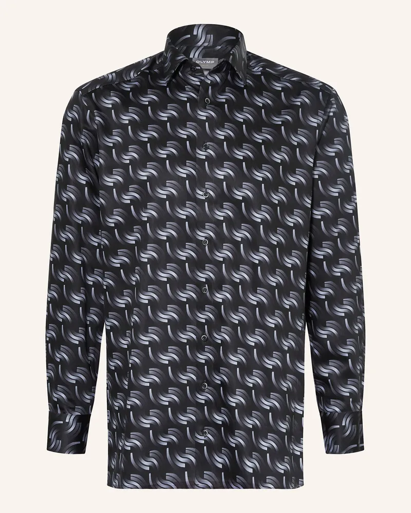 Olymp Hemd Luxor comfort fit Schwarz