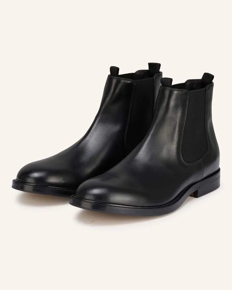 HUGO BOSS Chelsea-Boots Dressletic schwarz Schwarz