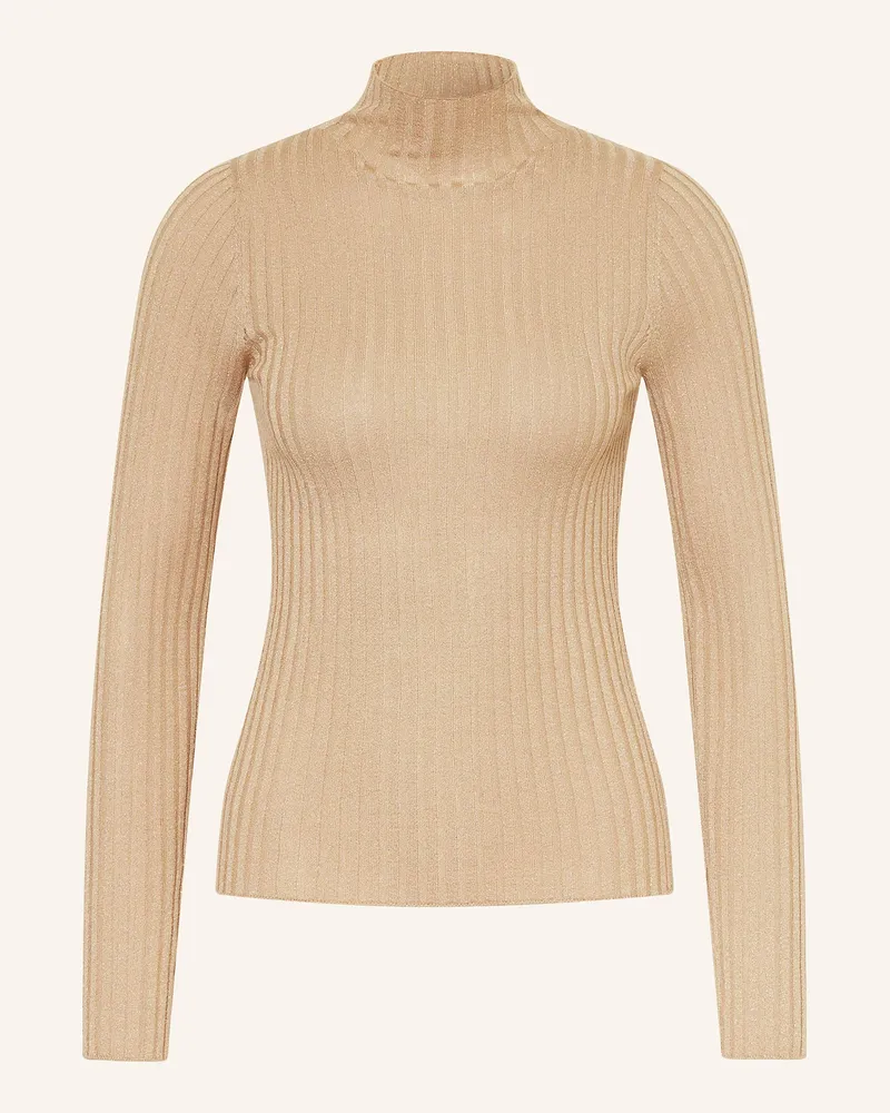 Liu Jo Pullover mit Glitzergarn Beige
