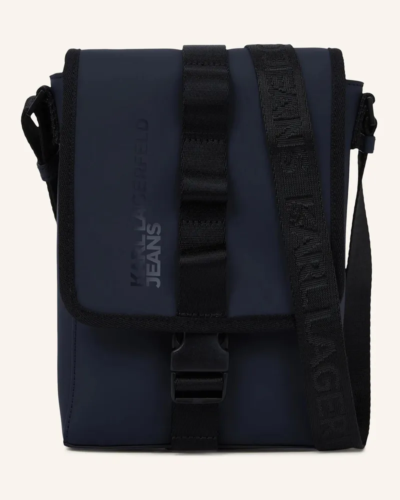 Karl Lagerfeld Umhängetasche blau Dunkelblau