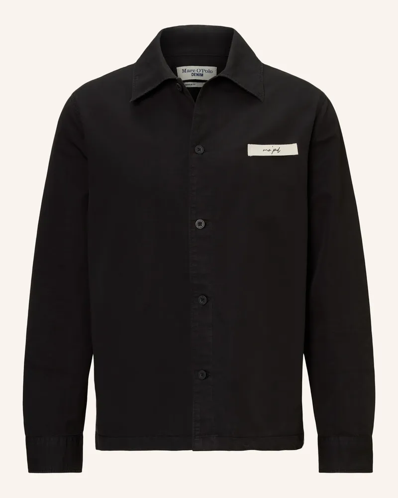 Marc O'Polo Overshirt grau Dunkelgrau