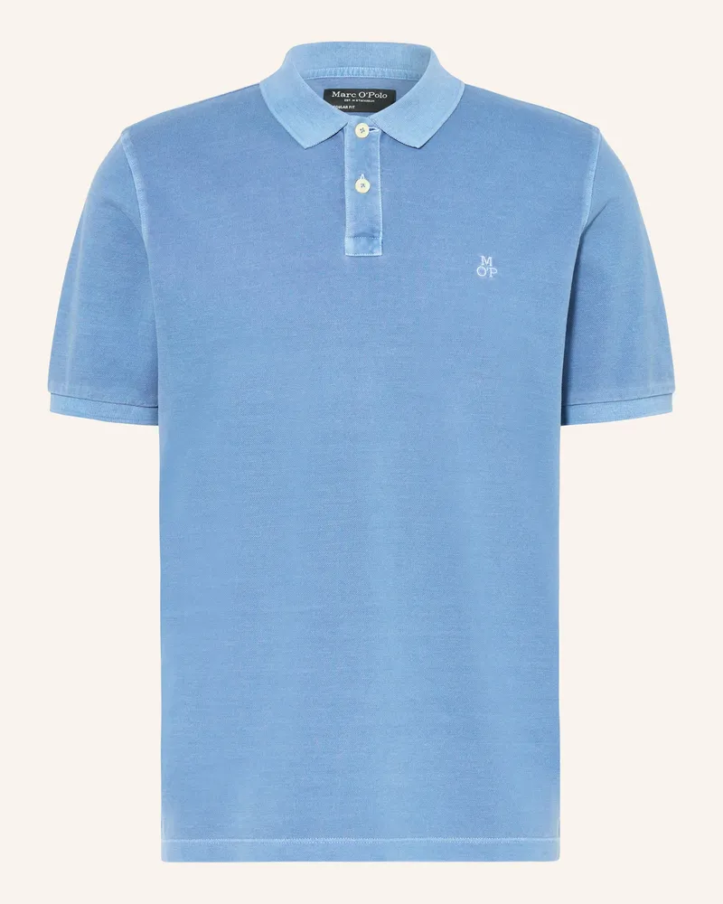 Marc O'Polo Piqué-Poloshirt blau Blau