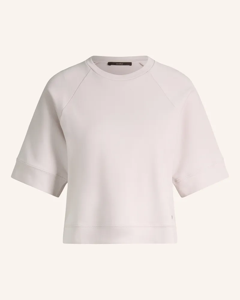 windsor. Halbarm-Sweatshirt beige Beige