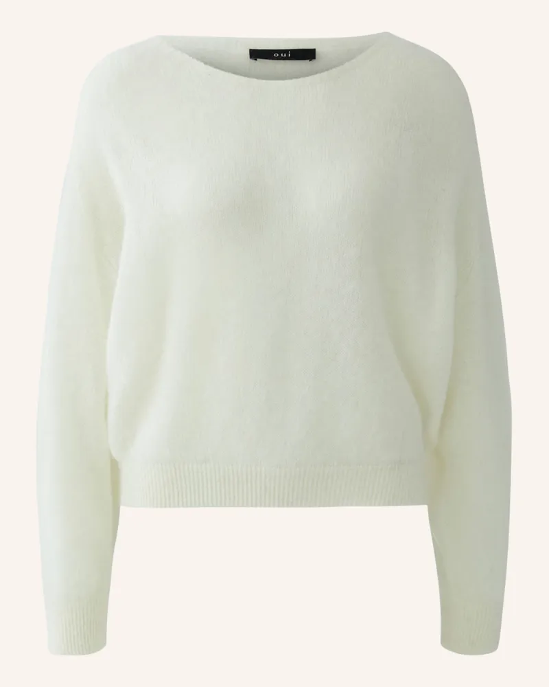 Oui  Pullover beige Weiss