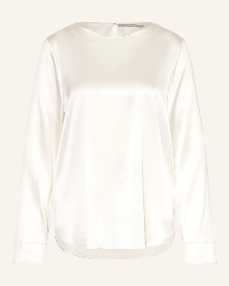 (THE MERCER) N.Y. Blusenshirt aus Seide Ecru
