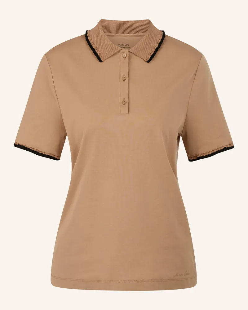 Marc Cain Poloshirt braun Braun