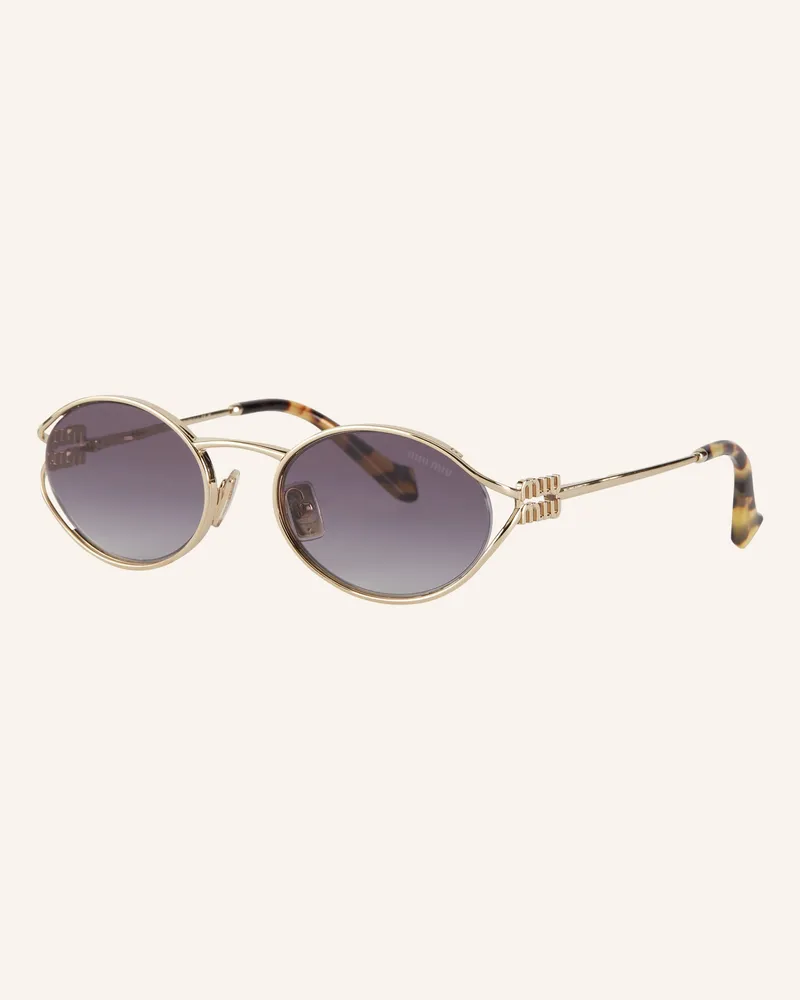 Miu Miu Sonnenbrille Mu 52ys gold Zvn5d1