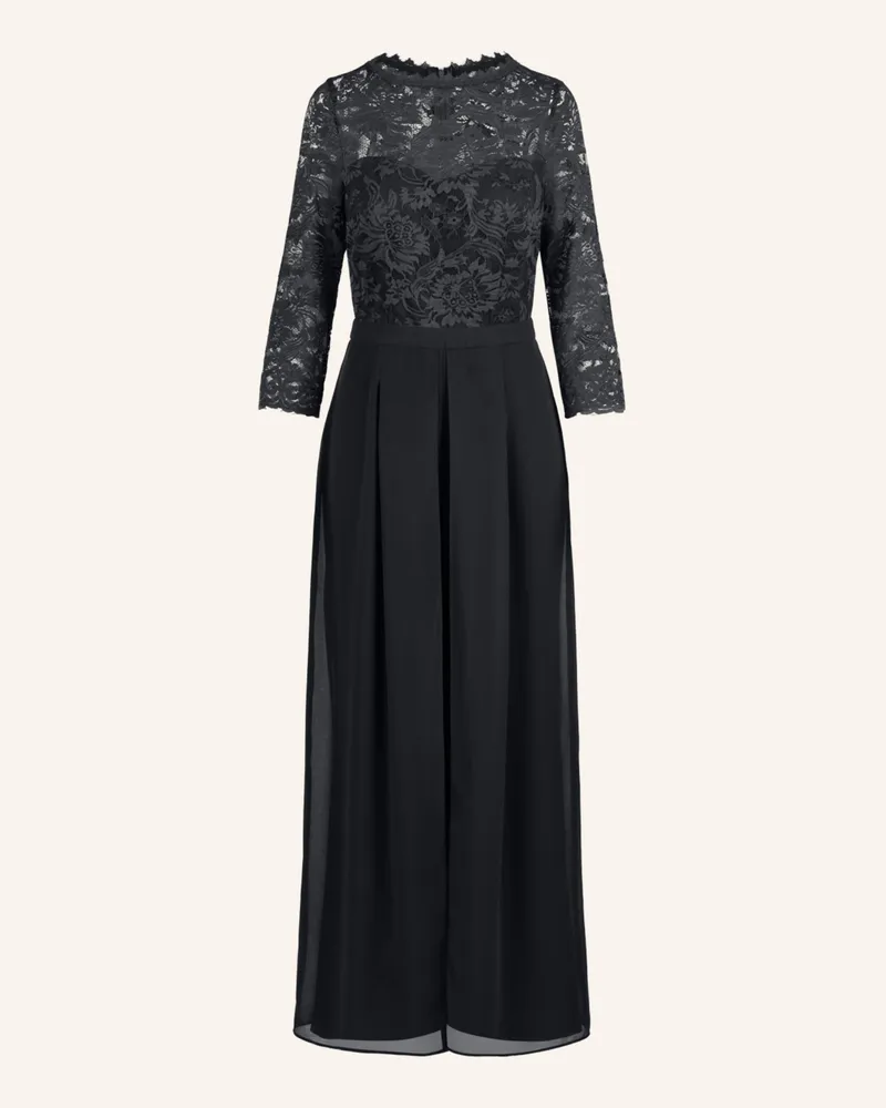 Apart Abendoverall schwarz Schwarz