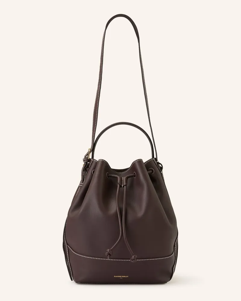 Claudie Pierlot Beuteltasche Dunkelbraun