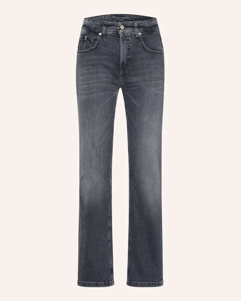 Cambio Straight Jeans Gini grau 5214