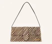 Schultertasche Le Bambino Long beige