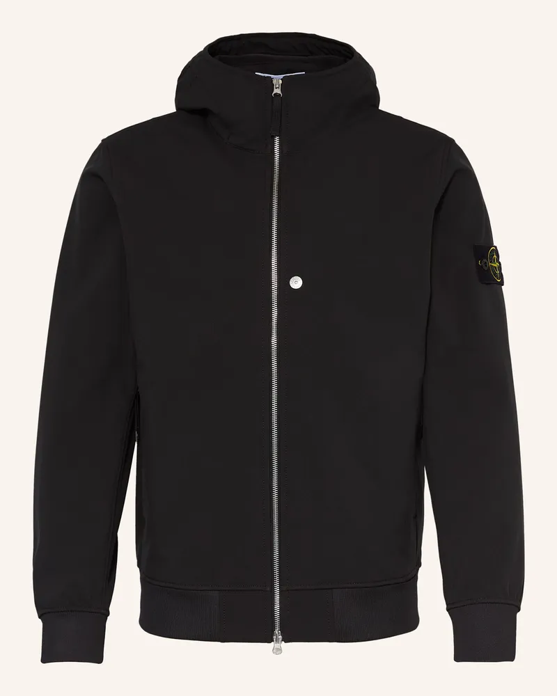 Stone Island Funktionsjacke Schwarz