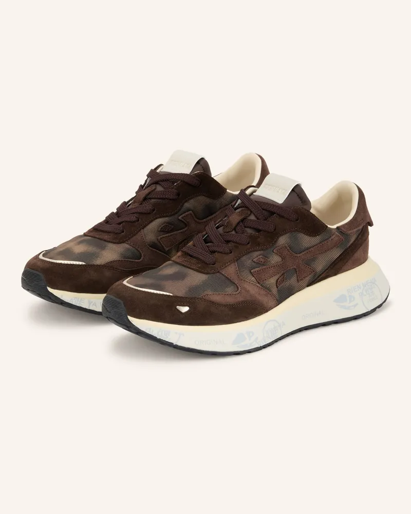 Premiata Sneaker Lauryn braun Dunkelbraun