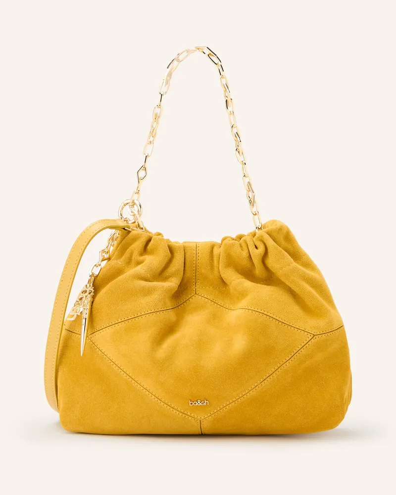 ba&sh Handtasche June Small gelb Dunkelgelb