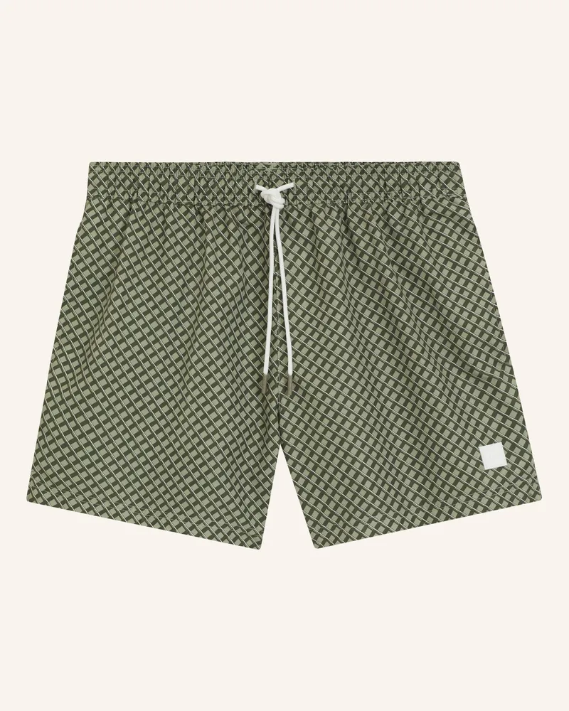HUGO BOSS Badeshorts Vibe gruen Khaki