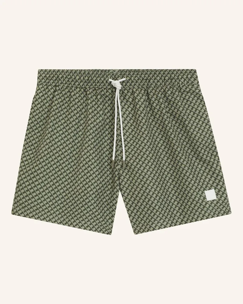 HUGO BOSS Badeshorts Vibe gruen Khaki