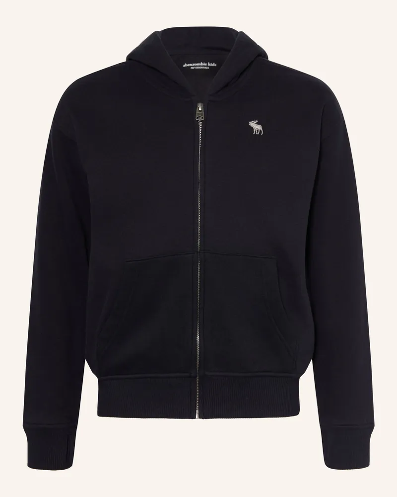 Abercrombie & Fitch Sweatjacke grau Dunkelgrau