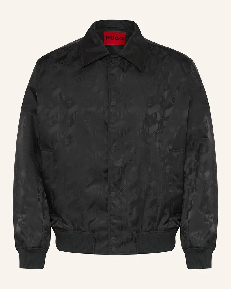HUGO BOSS Overjacket BORAN Schwarz