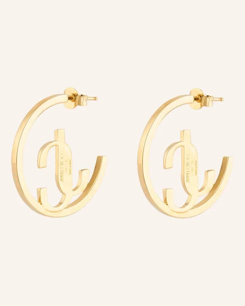 Jimmy Choo Creolen gold Gold