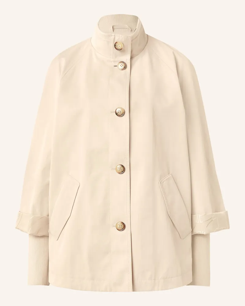 COMMA Trench-Jacke beige Creme