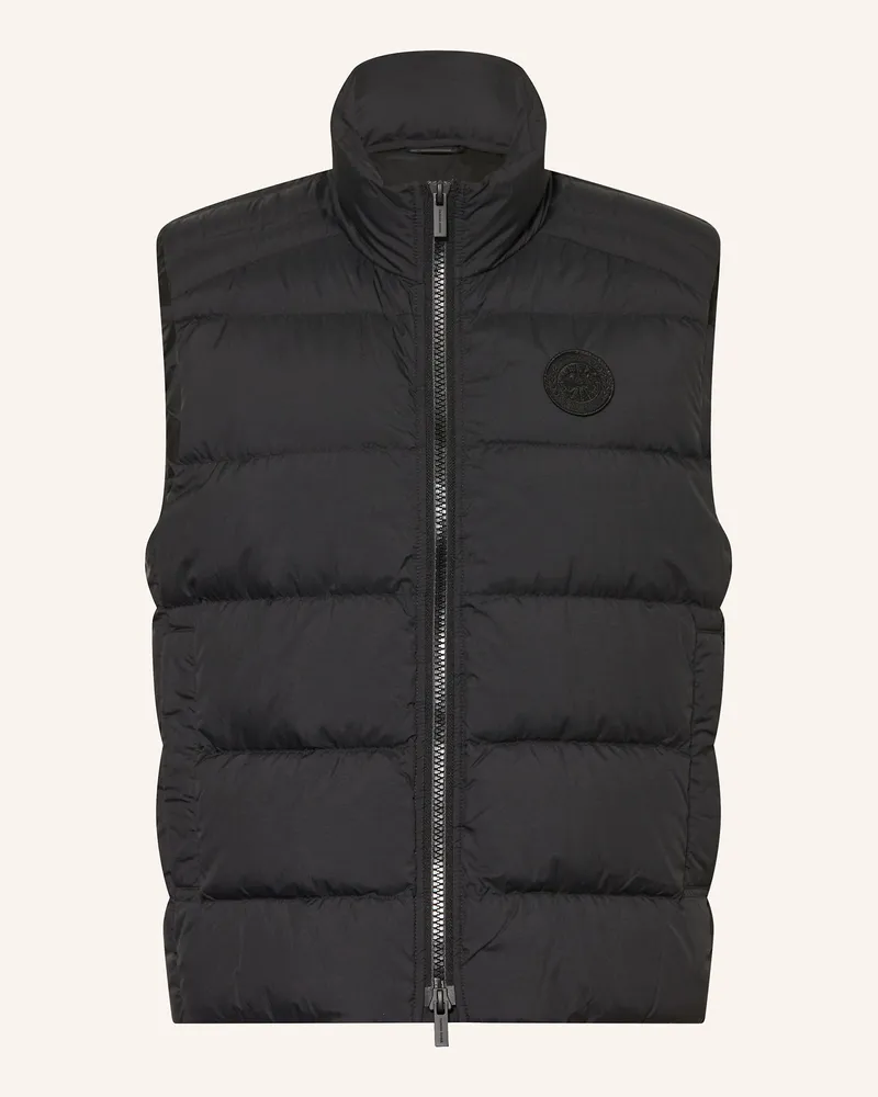 Canada Goose Daunenweste CROFTON Schwarz