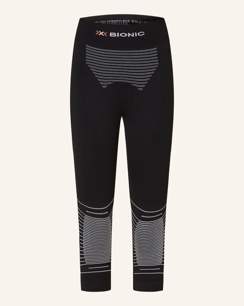 X-Bionic Funktionswäsche-Hose ENERGIZER 4.0 mit verkürzter Beinlänge Schwarz