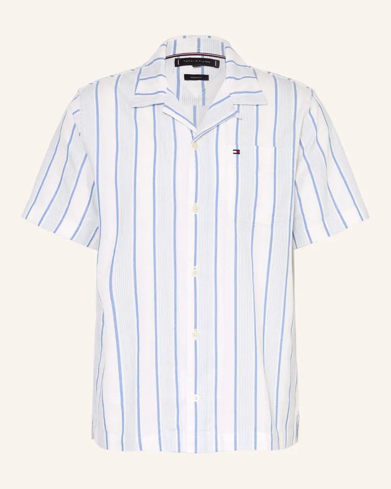 Tommy Hilfiger Hemd Regular Fit Blau