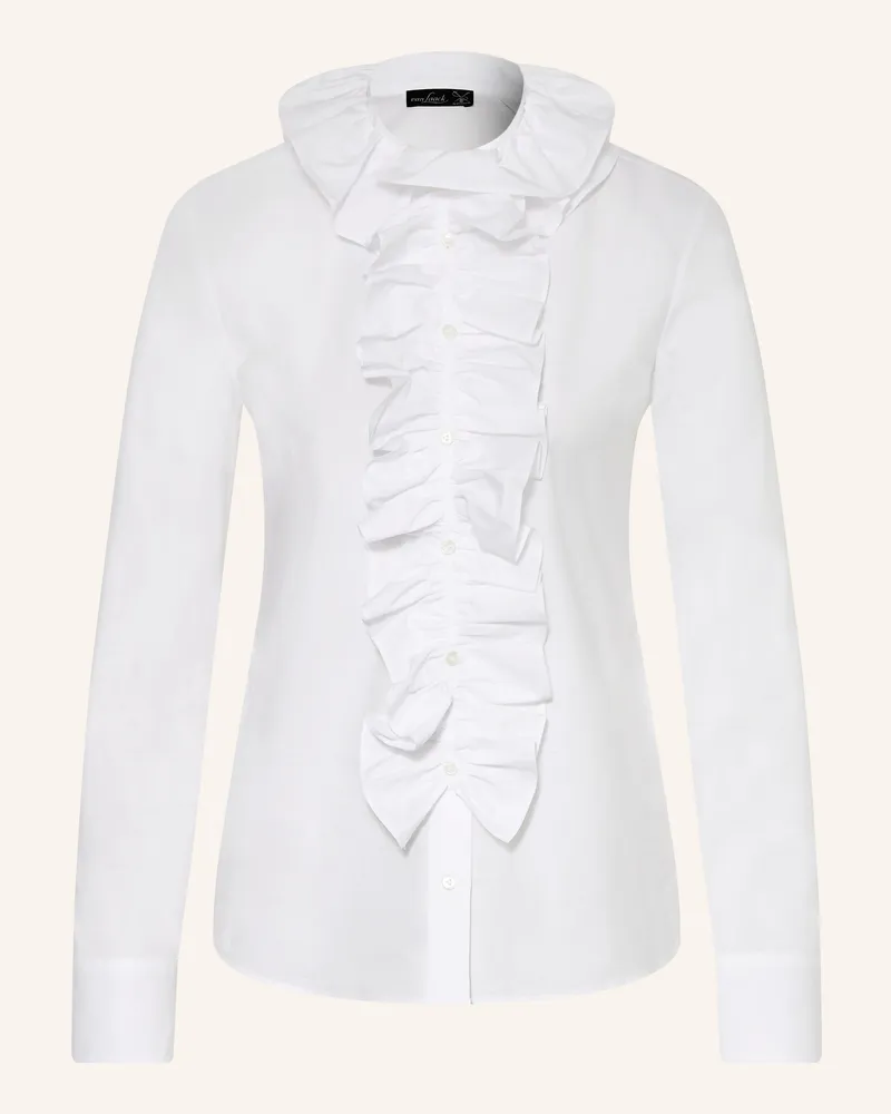 van Laack Bluse Bathia Mit Abnehmbarem Kragen weiss Weiss