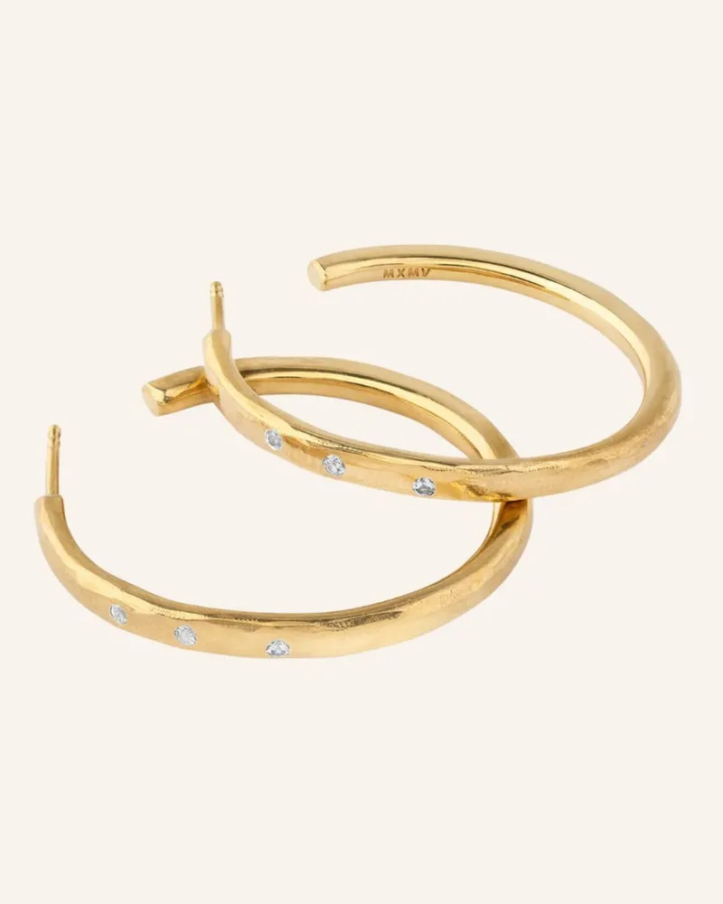 Maximova Jewelry Creole Zion Gold Diamonds gold Gold