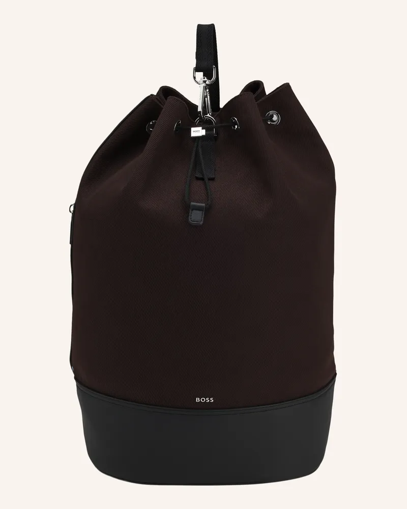 HUGO BOSS Rucksack Dakkar_Drawstring braun Dunkelbraun