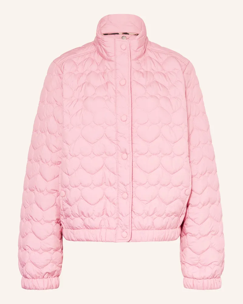 RINO & PELLE Steppjacke Aba rosa Rosa