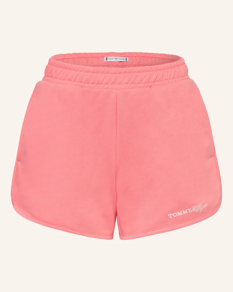 Tommy Hilfiger Sweatshorts rot Hellrot