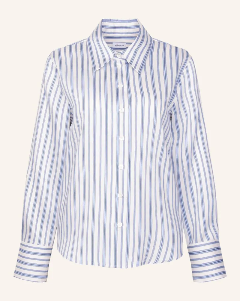 Seidensticker Hemdbluse Blau