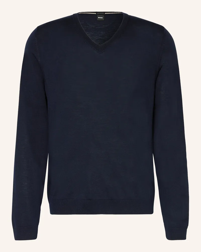 HUGO BOSS Pullover MELBA Dunkelblau