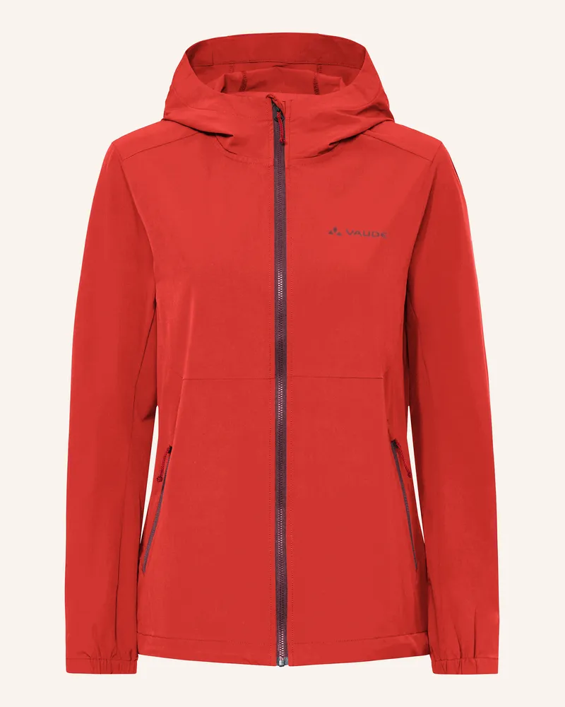 Vaude Softshell-Jacke W Elope Wind Jacket rot Rot