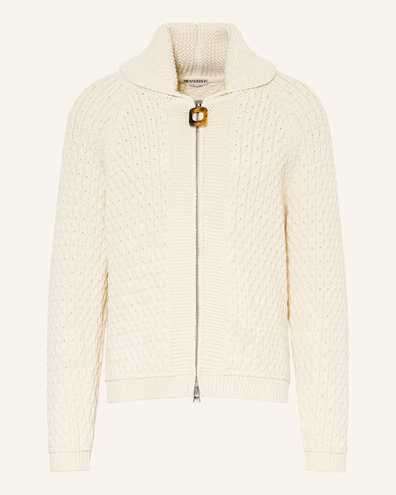 J.W.Anderson Strickjacke weiss Creme