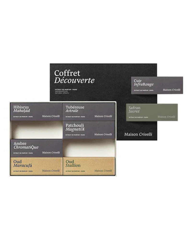 Maison Crivelli Discovery Set Extraits Duft-Set 12 ml 