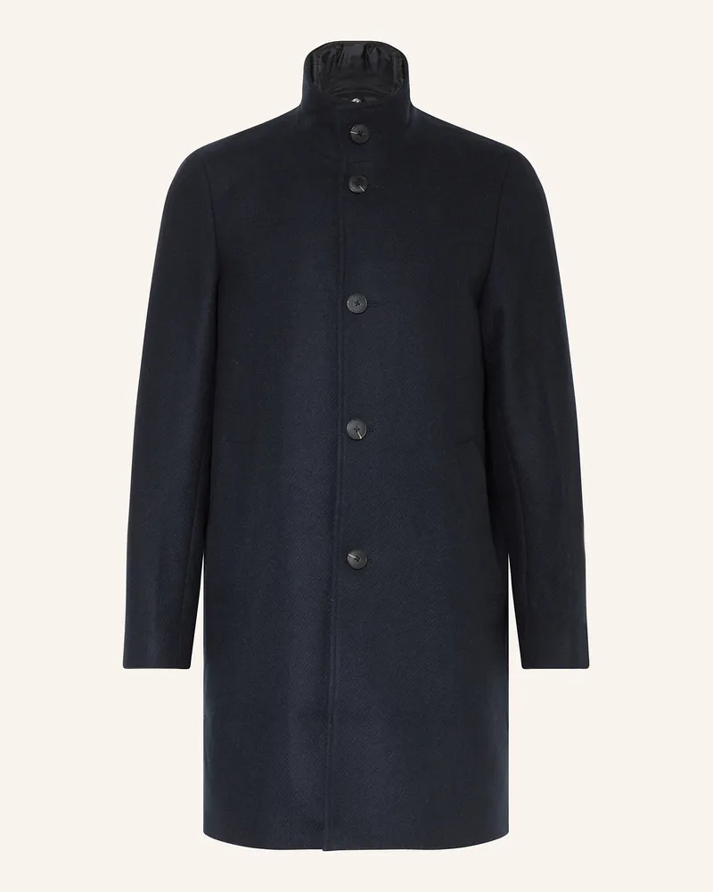 Marc O'Polo Wollmantel mit herausnehmbarer Blende Dunkelblau